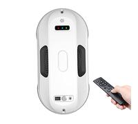 Robot Laveur De Vitres, Robot Laveur De Vitres éLectrique 2800Pa,Aspirateur TéLéCommandé Automatique Anti-Chute, Ultra-Mince Et Ultra-LéGer,Planification D'ItinéRaire EntièRement Intelligente