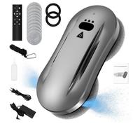 Robot Laveur Vitre Electrique 5600Pa - 50ml Double Pulvérisation - Nettoyage automatique 3 Modes - Moteur sans balais - 10 Chiffons