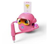 Robot Le Compagnon éducatif Qui Fait Aimer Le Dessin - Écran pour Enfants dès 3 Ans, Compagnon Interactif Rechargeable pour Apprendre à Dessiner, Inclut Stylo et 100 Cartes d'Activités Éducatives (B)