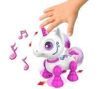 Robot Licorne Interactif YCOO - 13cm - Rose - Pour Enfants dès 3 ans