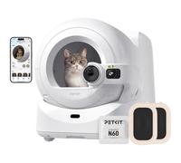 Robot litière automatique - PET KIT - Purobot Ultra - Caméra IA - Autonettoyante - 10 litres