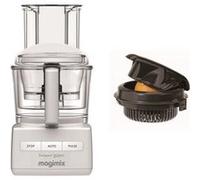 Robot Magimix Compact C3200 XL 650W Blanc + Presse-agrumes Blanc G