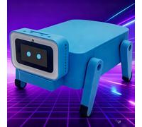 Robot mécanique pour chien, avec traitement du langage AI pour ESP32, interrupteur d'activation des vibrations et écran couleur, pour l'engagement de l'utilisateur