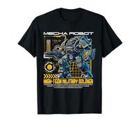 Robot Mecha de Science-Fiction Soldat Militaire de Haute Technologie T-Shirt