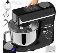 Robot mélangeur planétaire tactile 2300w LCD avec bol chauffant + balance noir 5,5l