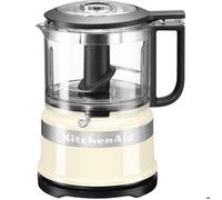 Robot ménager compact KITCHENAID 5KFC3516EAC - 830 ml - 2 vitesses - Lame inox - Crème
