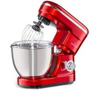 Robot ménager - Klarstein Bella Mini - Robot culinaire - 1200W - 6 vitesses - 4L - Rouge Rouge G