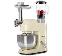 Robot pâtissier - Klarstein Lucia - Robot cuisine - Hachoir - Mixeur - 1200W, bol 5 L - Robot multifonction - 6 vitesses - Crème