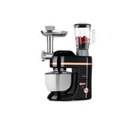 Robot ménager - Lucia Elegance - Robot de cuisine - 1300W - 6 vitesses - 5L - Noir