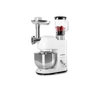 Robot ménager - Lucia Robot - Robot 3-en-1 - 2000W 5L - Acier inoxydable - Blanc