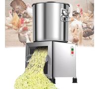 Robot Ménager Professionnel, Hachoir Électrique À Légumes. Offrent Un Découpage À Grande Vitesse Pour Les Applications Agricoles Et La Transformation Des Aliments Pour Volailles(1500w)