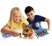 Robot Miniature - Personnage Miniature - Animal Anime Miniature The Paw Patrol Robot Interactif Build A Bot Chase