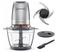 Robot Minihachoir KENWOOD CHP62.400S Easy Chop 4 lames 600 ML 2 vitesses Gris Gris