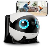 Robot mobile Enabot EBO Air 2 Plus - Caméra 3K, audio bidirectionnel, blanc lunaire