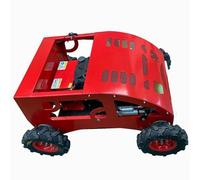 Robot Mower Pro : robot de tonte autonome avec télécommande, conception intelligente de chenilles pour une utilisation multi-terrain, efficacité à essence