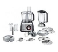 Bosch MC812M865 robot de cuisine 1250 W 3,9 L Noir, Acier inoxydable