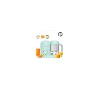 Robot multifonction 5 en 1 pour nourriture de bébé, facile à nettoyer, grande capacité 600 ml, écran LED, compact et design intuitif, robot de cuisine pour alimentation complémentaire du bébé (vert)