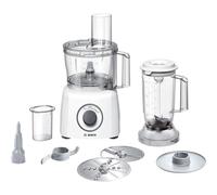 Robot Multifonction BOSCH MultiTalent3 800W Bol 2.3L Mixeur 1L Blanc
