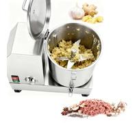 Robot Multifonction & Coupe-Légumes Professionnel, Caractéristiques Puissance 1800W Construction Acier Inoxydable, Traite Ail, Gingembre, Poivrons, Noix, Viandes Facilement(15L)