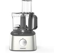 Kenwood FDM316SS Multipro Compact+ Robot de cuisine avec balance intégrée, 11 accessoires inclus, design compact et puissant
