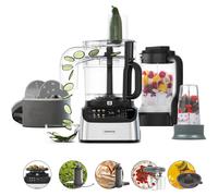 Kenwood Robot multifonction MultiPro OneTouch FDM73.850SS 1000 W Noir et Silver