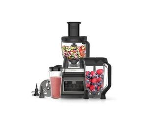 Robot Multifonction Ninja BN800EU 3 en 1 Auto IQ, 1200W, Livre de Recettes, Accessoires Lavables au Lave-Vaisselle
