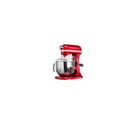 robot multifonction professionnel de 6,9L avec bol relevable 325W rouge empire argent 5KSM7990XEER