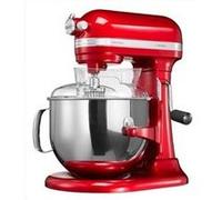robot multifonction professionnel de 6,9L avec bol relevable 325W rouge empire argent