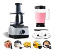 Robot multifonction,robot de cuisine,Robot pâtissier,11 en 1,1300W,puissante Petrir/Mixer/Extrateur de Jus,3.5 L, 3 vitesses