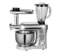 Robot multifonction VIPER PRO BAT-1518BM Kitchen Move - Gris acier - Patissier hachoir blender - 1500W - Bol 5.5L