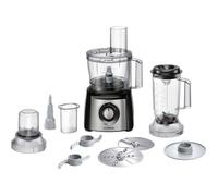 Robot multifonctions - BOSCH MCM3501M - 800 W - Bol mélangeur 2,3 L - Bol mixeur 1 L