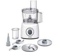 Robot multifonctions BOSCH MultiTalent3 MCM3100W plus de 20 fonctions 800 W Capacité de 2,3 L Blanc/Gris