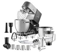Sencor Robot pâtissier multifonction STM 8970 PAUL 3 – 1800 W – Noir/Acier