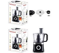 Robot Multifonctions - TECHWOOD - 800W - 2 vitesses - 1,5L - Noir