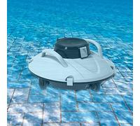 Robot nettoyeur automatique de piscine, aspirateur sans fil pour piscines hors sol et creusées, longue durée de vie pour un nettoyage efficace jusqu'à 550 m²