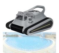 Robot nettoyeur automatique de piscine avec technologie d'escalade murale, idéal pour piscines souterraines, nettoie efficacement jusqu'à 120 mètres carrés, convient pour une profondeur d'eau de 0,5 à