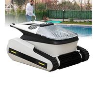 Robot nettoyeur automatique de piscine sans fil avec contrôle par application, navigation intelligente, grande batterie, stationnement automatique pour un nettoyage sous-marin efficace