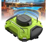 Robot nettoyeur de piscine - Aspirateur automatique sans fil pour piscines creusées et hors sol, escalade murale, bac filtrant à chargement par le haut