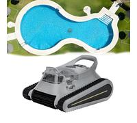 Robot nettoyeur de piscine, aspirateur sans fil Smart Control pour piscines souterraines, surface de nettoyage maximale 1200 m², profondeur d'eau 0,5 à 3 m, 3 modes de nettoyage, poubelle de 2,6 l
