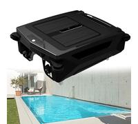 Robot nettoyeur de piscine automatique à énergie solaire avec évitement d'obstacles et contrôle par application pour un entretien efficace de la piscine