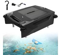 Robot nettoyeur de piscine automatique sans fil - Alimentation solaire/batterie + vitesse rapide/normale, aspirateur de piscine à évitement automatique des obstacles