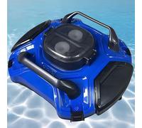 Robot nettoyeur de piscine creusée, haute efficacité 3,5 m³/h, longue durée de fonctionnement de 150 min, étanchéité IPX8, chemin adaptatif intelligent, couvre 90 m²
