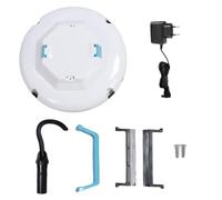 Robot Nettoyeur de Piscine sans Fil |120 Minutes d'autonomie nettoie 100 mètres carrés |Aspirateur de Piscine Automatique avec Forte Aspiration |Démarrage à Un Bouton pour Une