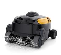 Robot nettoyeur de piscine sans fil, escalade murale, durée de vie de la batterie prolongée, grande capacité de 0,8 m³, double moteur avancé, aspirateur de piscine automatique X3 pour piscines