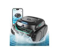 Robot nettoyeur de piscine sans fil pour piscine C2 Vision détection de débris avec caméra IA pour piscines jusqu'à 1940 pi² noir et vert