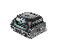 Aspirateur robot sans fil pour piscine WYBOT C2 Vision détection de débris avec caméra IA pour piscines jusqu'à 1940 pi² noir et vert