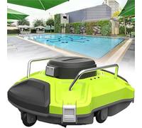 Robot nettoyeur de piscine sans fil pour un nettoyage sans effort dans les piscines hors sol et creusées
