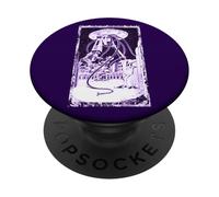 Robot OVNI Art Rétro Science-Fiction PopSockets PopGrip Adhésif