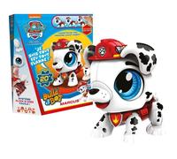 La Pat'Patrouille -Marcus-Build A Bot -Jeu de Construction -Jouet Interactif -Construis Ton Propre Chiot Robot -Pour Enfants à Partir de 4 Ans -Apprentissage du Son-Piles Non Incluses -20 Pièces