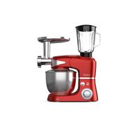 Robot pâtissier 1000w 5l rouge